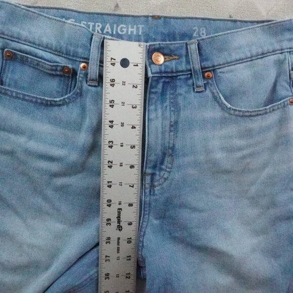 J.Crew High-rise '90s classic straight jean in Scuttle wash Womens 28 - Picture 6 of 11